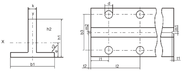 GAB01-03  COLD DRAWN GUIDE RAIL